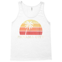 Panama City Beach Fl Vintage 70s Retro Throwback Design T Shirt Tank Top | Artistshot