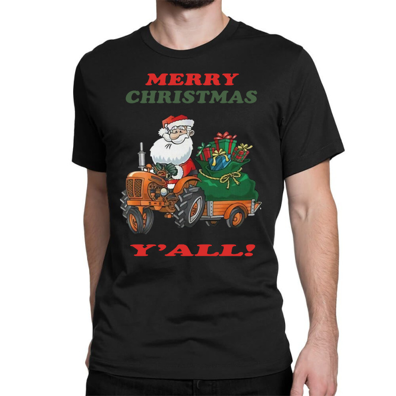 Santa Claus Driving Truck Funny Xmas Classic T-shirt by joymartine060 | Artistshot