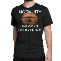 Perseverance Mars Rover Helicopter Ingenuity Exploration T Shirt Classic T-shirt | Artistshot