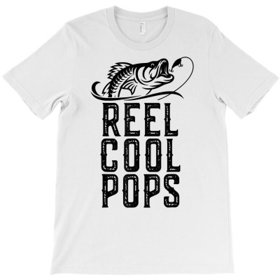 Vintage Reel Cool Pops Fishing Fathers Day For Grandpa Dad T Shirt T-shirt Designed By Vengeful Spirit
