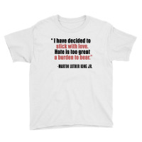 Mlk Quote Martin Luther King Jr Youth Tee | Artistshot