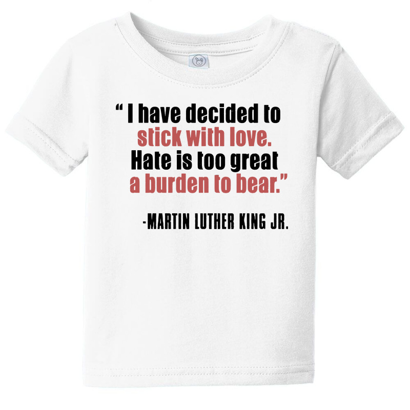 Mlk Quote Martin Luther King Jr Baby Tee by joymartine060 | Artistshot