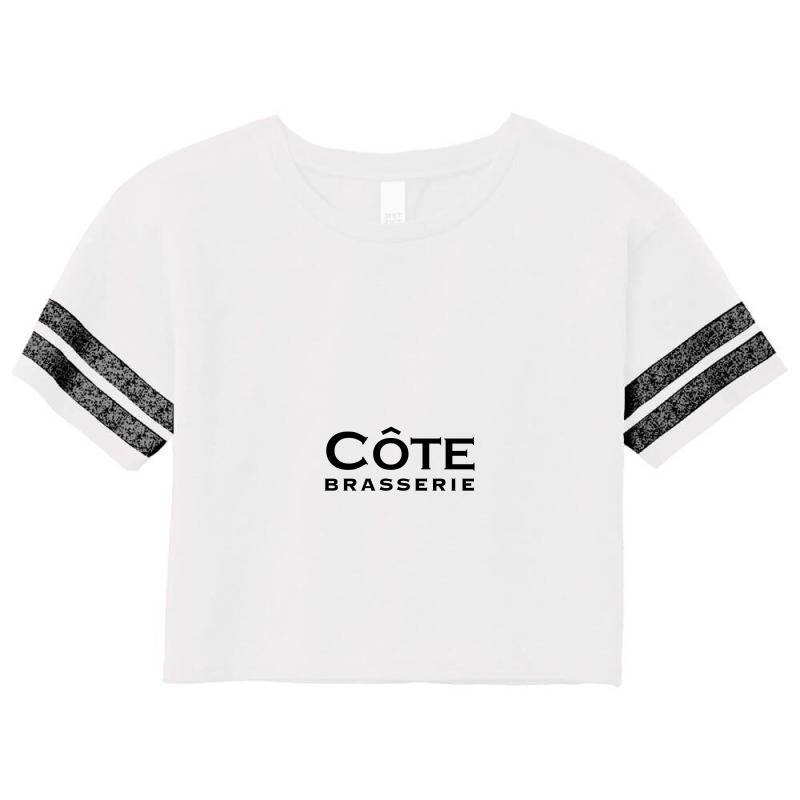 Côte Brasserie Scorecard Crop Tee by maganda | Artistshot