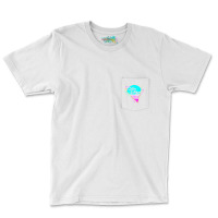 Vaporwave Aesthetic. Vintage Palm Paradise. Retro Palm Tree T Shirt Pocket T-shirt | Artistshot