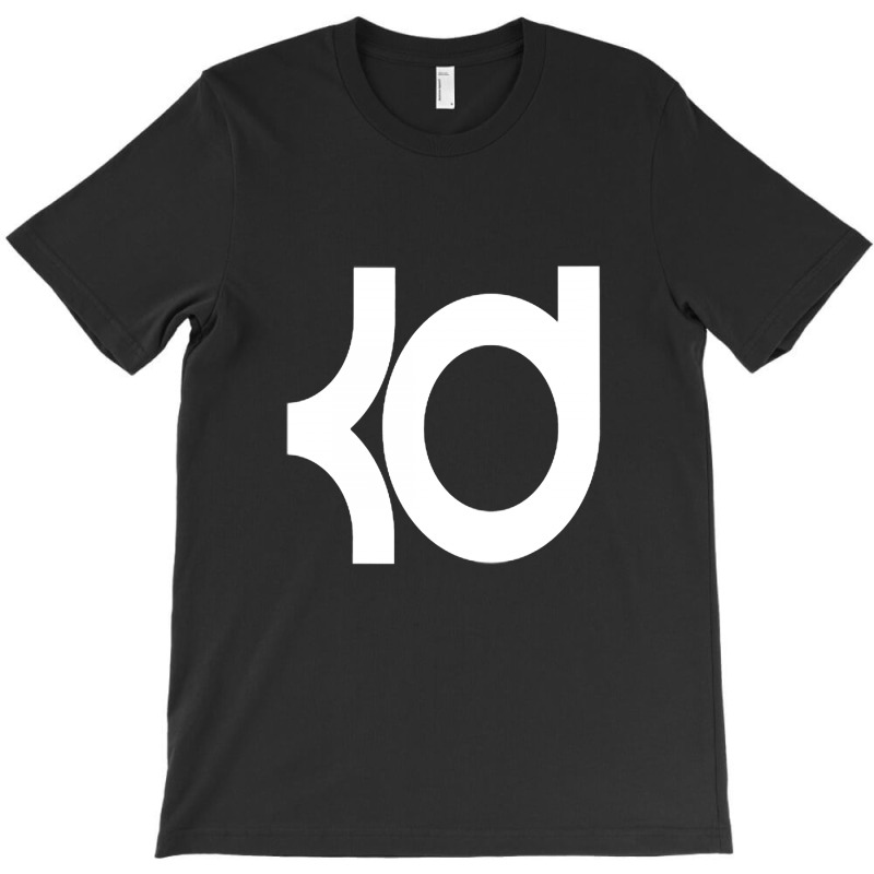 Kevin Durant Logo White T-shirt. By Artistshot