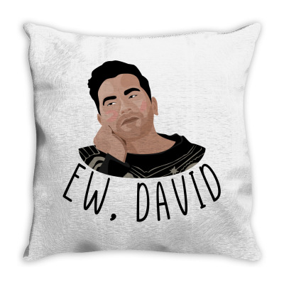 Ew, David Throw Pillow Designed By Akin