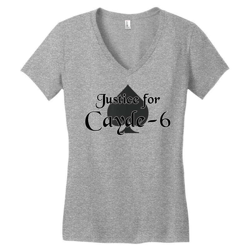 Justice For Cayde 6 Destiny Gamer T Shirt Women's V-Neck T-Shirt by ebertfran1985 | Artistshot