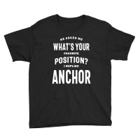 Anchor Job Title Tee Gift For Mens Womens Youth Tee | Artistshot