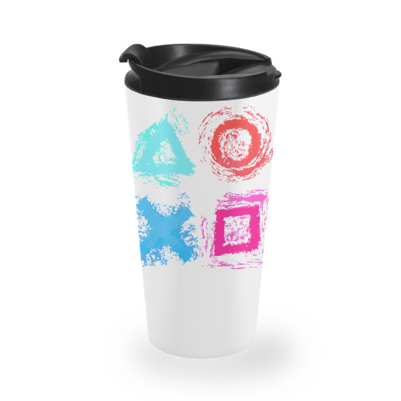 Gamer Gift T  Shirt Gambling Gamer Nerd Gift Game Level Console T  Shi Travel Mug | Artistshot