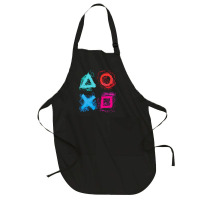 Gamer Gift T  Shirt Gambling Gamer Nerd Gift Game Level Console T  Shi Full-length Apron | Artistshot