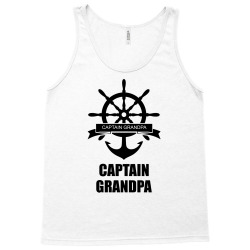 Captain Grandpa Tank Top | Artistshot