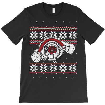 Turbo Car Mechanic Matching Ugly Christmas Racing Drifting Long Sleeve T-shirt Designed By Windrunner