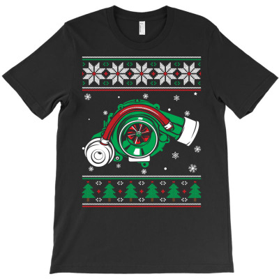 Turbo Car Mechanic Matching Ugly Christmas Racing Drifting Sweatshirt T-shirt Designed By Windrunner