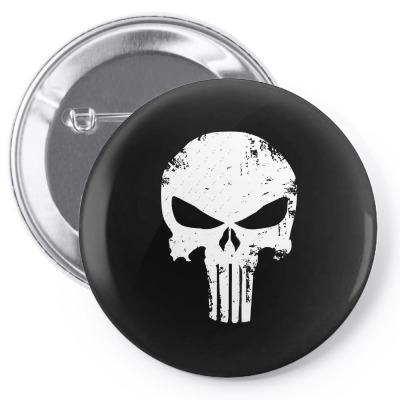 The Punisher Skull Pin-back Button Designed By Constan002