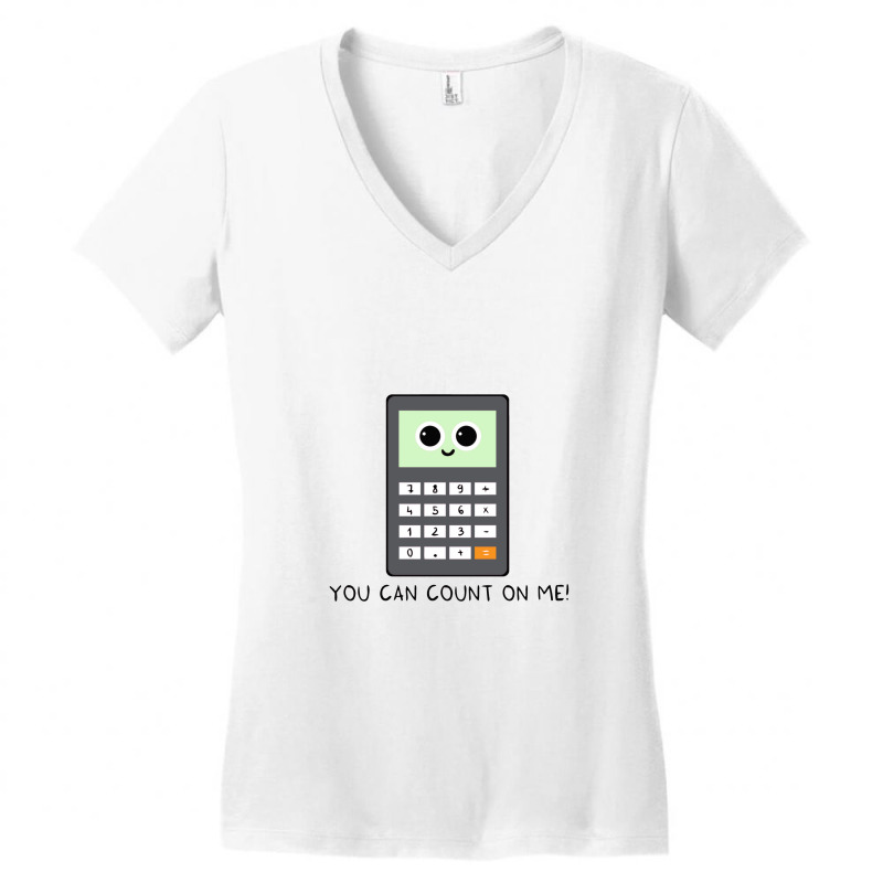 You Can Count On Me V2 Women's V-Neck T-Shirt by rahmatikan | Artistshot