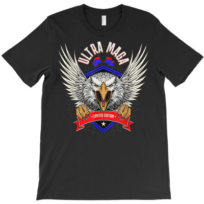 Ultra Maga Eagle Proud Ultra Maga T Shirt T-shirt Designed By Windrunner