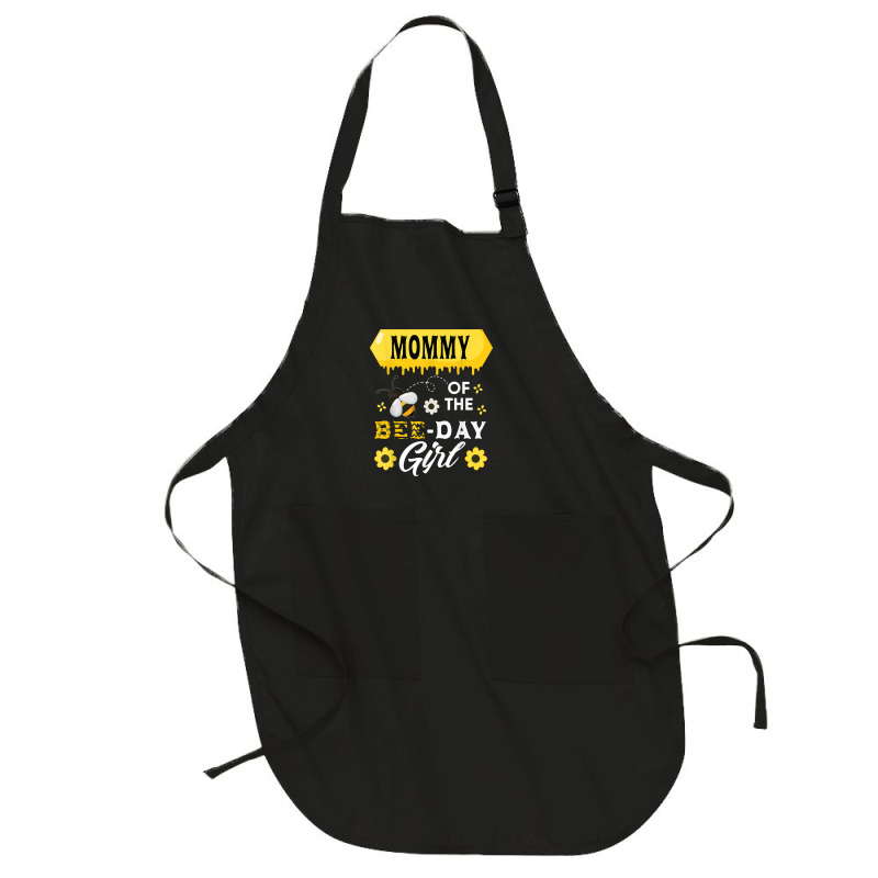 Mommy Of The Bee Birthday Girl Family Matching Hive Honey Full-length Apron | Artistshot