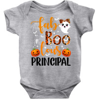 Leopard Faboolous Principal Spooky Principal Halloween Vibes T Shirt Baby Bodysuit | Artistshot