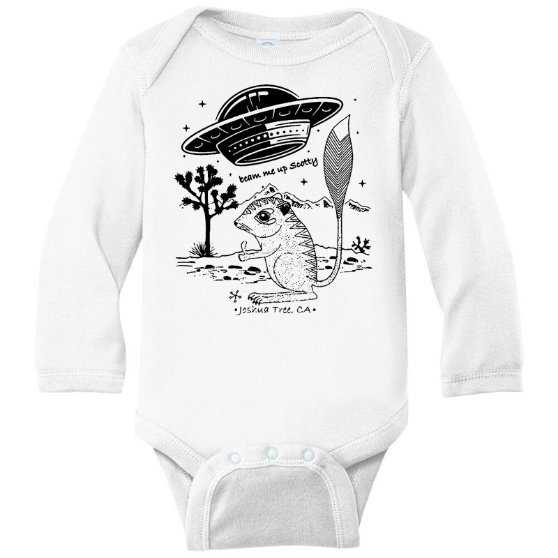 Endangered Kangaroo Rat Long Sleeve Baby Bodysuit by joymartine060 | Artistshot