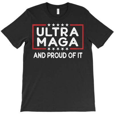 Ultra Maga United State Flag T Shirt Copy T-shirt Designed By Windrunner