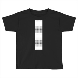 Dashed lines illustration on vertical frame Toddler T-shirt | Artistshot
