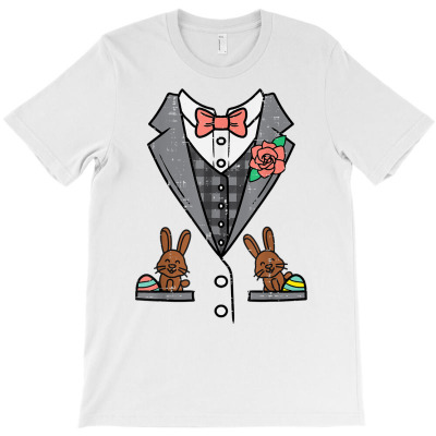 Tuxedo Bunny Egg Costume Cute Easter Day Boys Kids Toddler T Shirt T-shirt Designed By Enigma