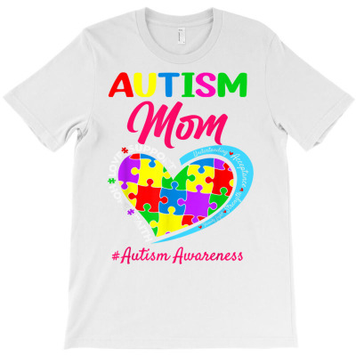 Understanding Autism Awareness Mom Gifts T Shirt T-shirt Designed By Enigma