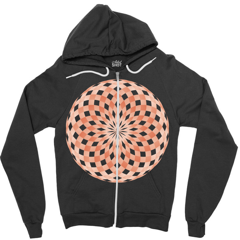 Abstract Object Art Zipper Hoodie | Artistshot