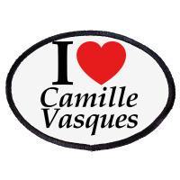 I Love Camille Vasques - White Oval Patch | Artistshot