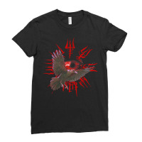 Viking T  Shirt Vegvisir Odins Eye And Raven Vikings T  Shirt Ladies Fitted T-shirt | Artistshot