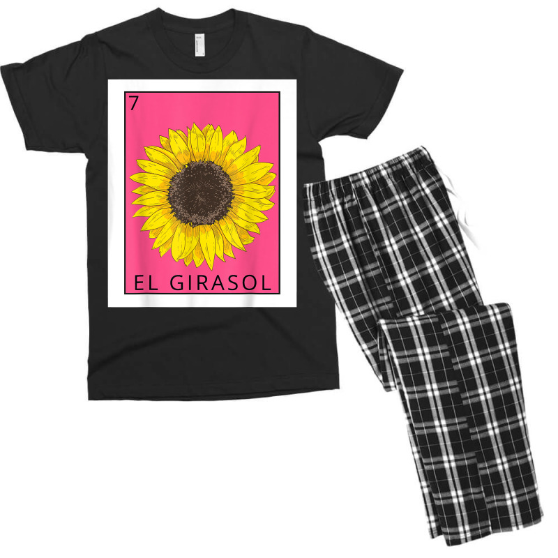 El Girasol Funny Mexican Lottery Card Game Lover Gift T Shirt Men's T-shirt Pajama Set | Artistshot