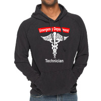 Emergency Department Technician Ed Tech Medical Caduceus Er T Shirt Vintage Hoodie | Artistshot