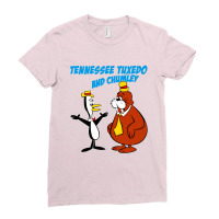 Tennessee Tuxedo And Chumley Ladies Fitted T-shirt | Artistshot