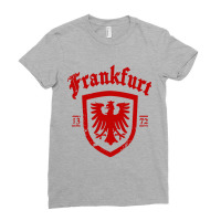 Frankfurt City In Germany Ladies Fitted T-shirt | Artistshot