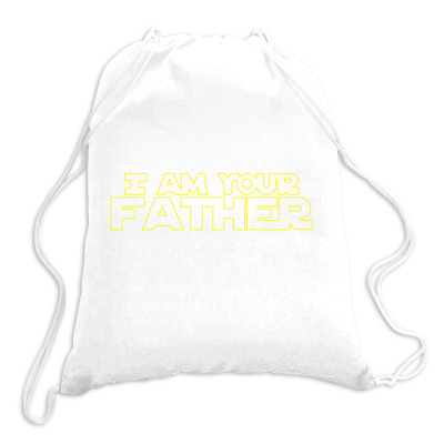 I Am Your Father Drawstring Bags Designed By Bedjomeni