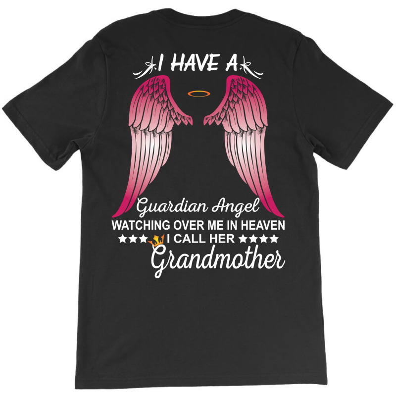 My Grandmother Is My Guardian Angel T-shirt | Artistshot