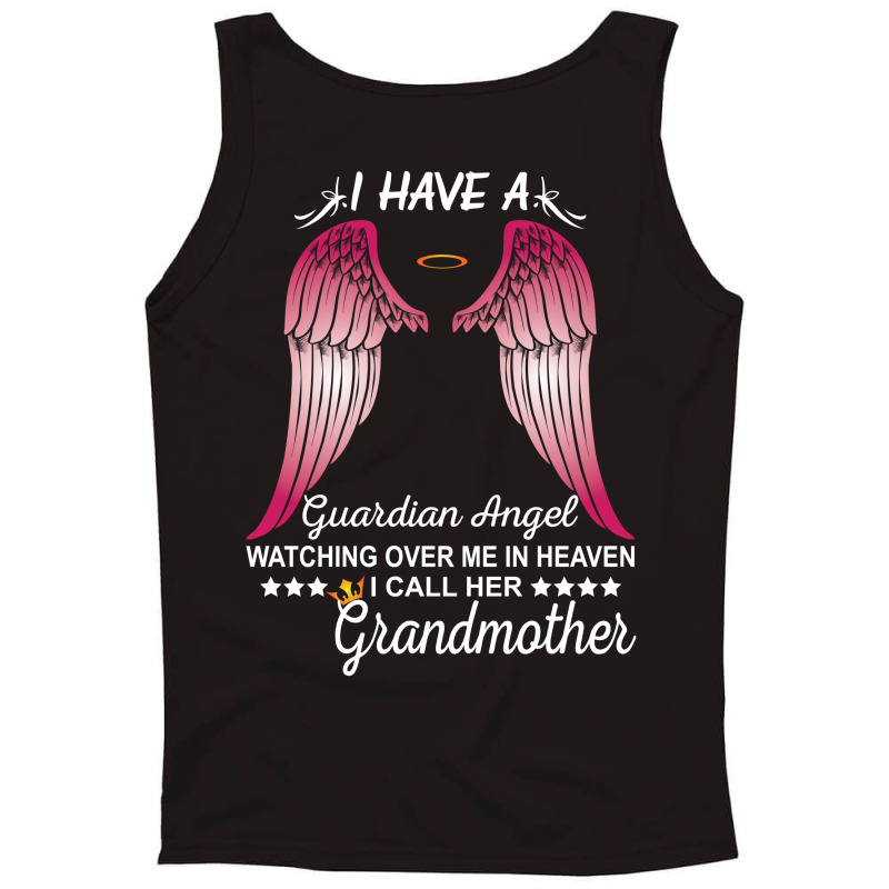 My Grandmother Is My Guardian Angel Tank Top | Artistshot