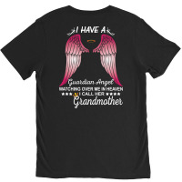 My Grandmother Is My Guardian Angel V-neck Tee | Artistshot