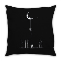 Reach For The Moon Throw Pillow | Artistshot