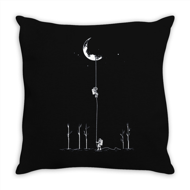 Reach For The Moon Throw Pillow | Artistshot