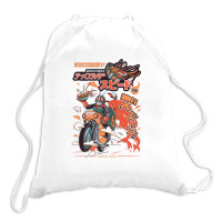 Ramen Rider Drawstring Bags | Artistshot