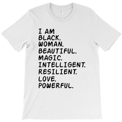 I Am Black Woman | African American | Black Lives T-shirt Designed By AyŞenur