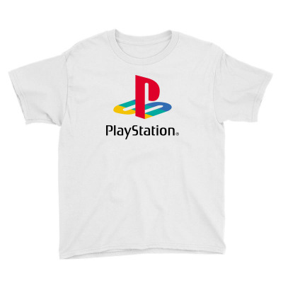Play Logo Youth Tee Designed By Wolff