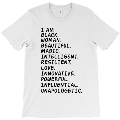 I Am Black Woman | African American | Black Lives T-shirt Designed By AyŞenur