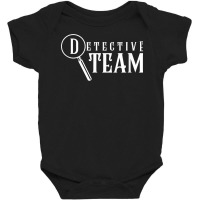 Private Detective Team Investigator Spy Observation T Shirt Baby Bodysuit | Artistshot