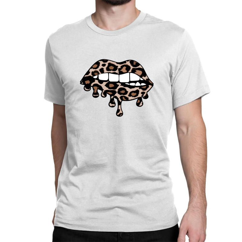 Dripping Lips Classic T-shirt | Artistshot