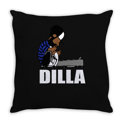 Dilla Schroeder Throw Pillow Designed By Henz Art