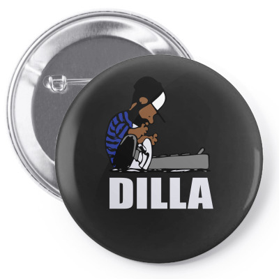 Dilla Schroeder Pin-back Button Designed By Henz Art