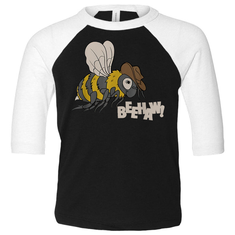 Bee Haw Vintage Bee Bumble Bee Girls Boys T Shirt Toddler 3/4 Sleeve Tee | Artistshot