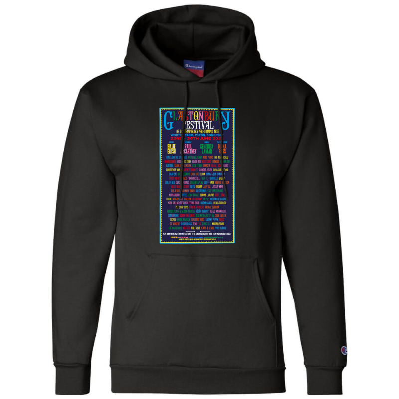 Glastonbury Festival 2022 Champion Hoodie by kivagarulu810101rh | Artistshot